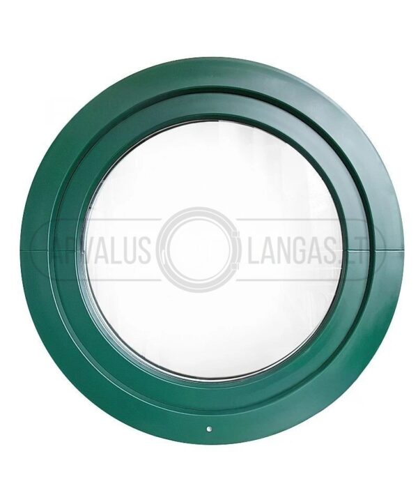 Apvalus langas RAL atverčiamas