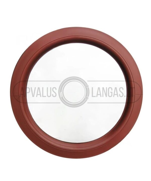 Apvalus langas RAL nevarstomas