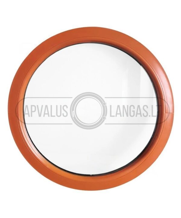 Apvalus langas RAL nevarstomas