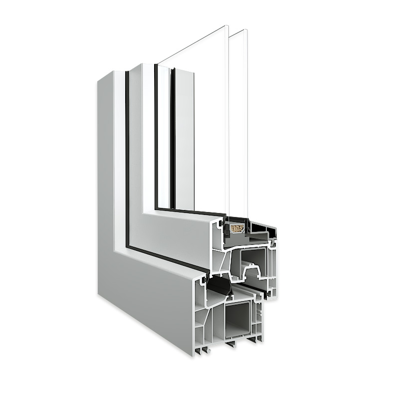 Salamander GreenEvolution 76 MD PVC profilio sistema