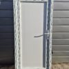 rudos-vidus PVC durys rudos